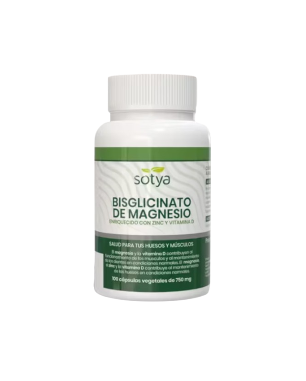 Magnesio bisglicinato 100 capsulas sotya