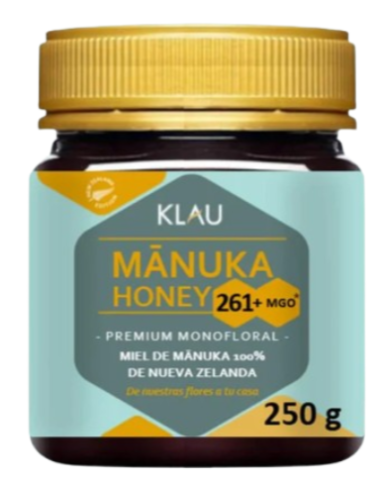 Miel manuka honey 261+ mgo 250gr klau
