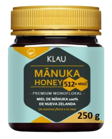 Miel manuka honey 15+ (512+mgo) 250gr klau
