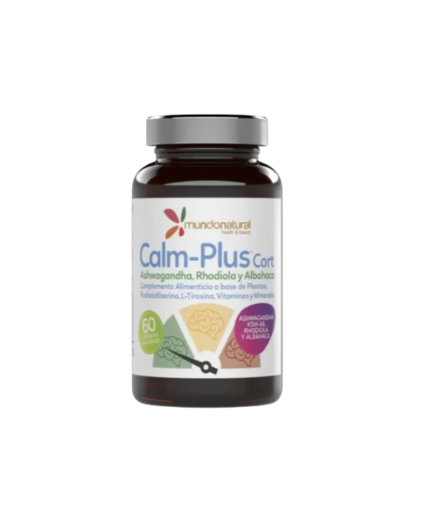Calm-plus cort 60 capsulas mundo natural
