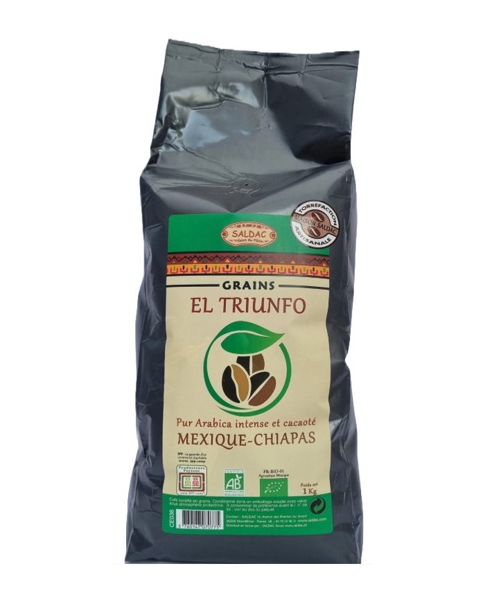 Cafe grano tueste natural mexico-chiapas saldac