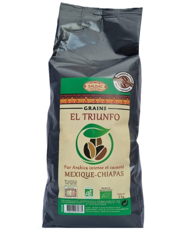 Cafe grano tueste natural mexico-chiapas saldac