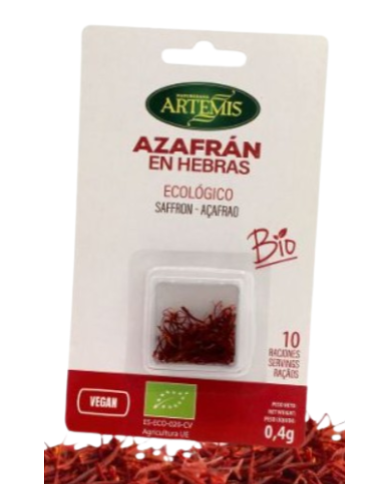 Azafran hebras bio 0.4gr artemis