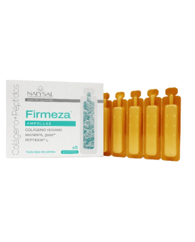 Colageno+peptidos firmeza 5 ampollas natysal