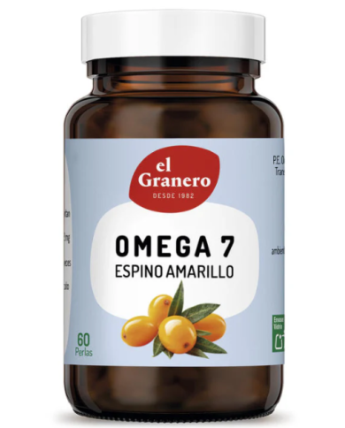 Omega 7 espino amarillo 60 perlas el granero