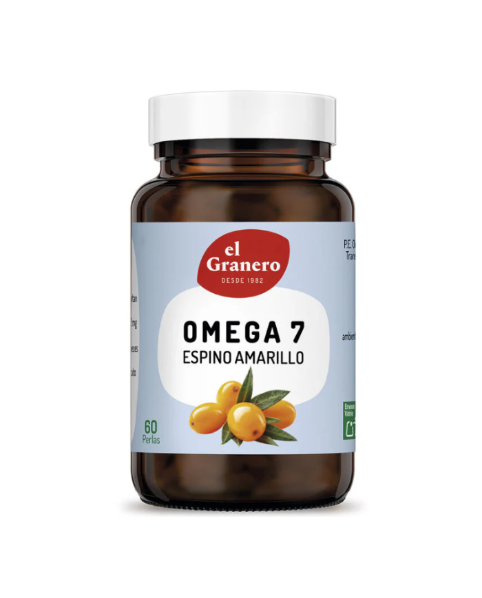 Omega 7 espino amarillo 60 perlas el granero