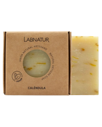 Jabon calendula pastilla 100gr labnatur