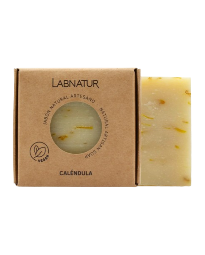Jabon calendula pastilla 100gr labnatur