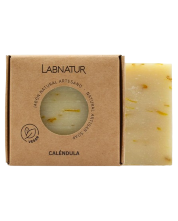 Jabon calendula pastilla 100gr labnatur