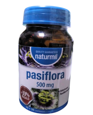 Pasiflora 500mg 90+30 comp naturmil