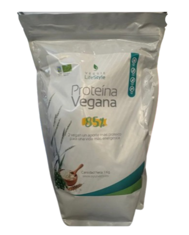 Proteina 2 vegan 85% 1kg bio veggie lifestyle