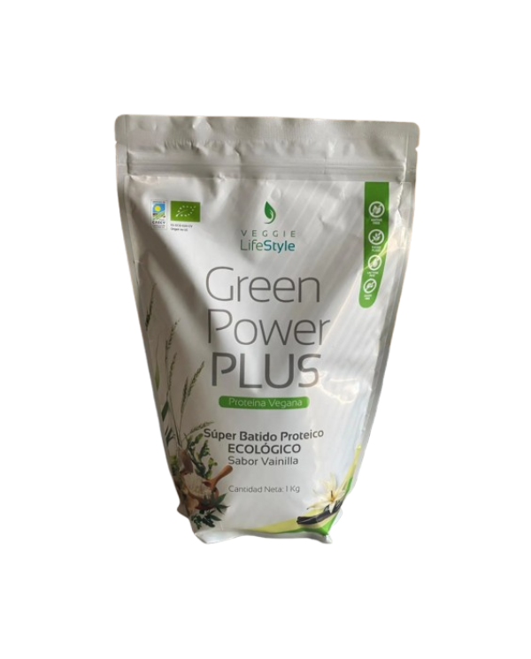 Green power plus proteina vainilla 1k veggie lifes