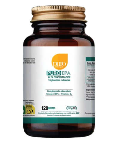Puro epa alta concentracion 120 perlas puro omega
