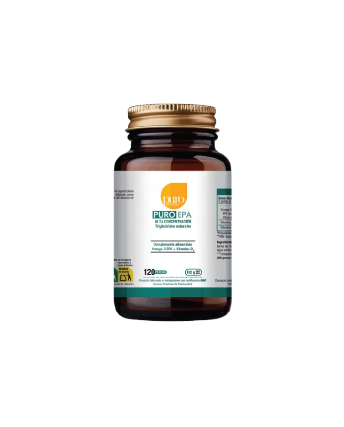 Puro epa alta concentracion 120 perlas puro omega