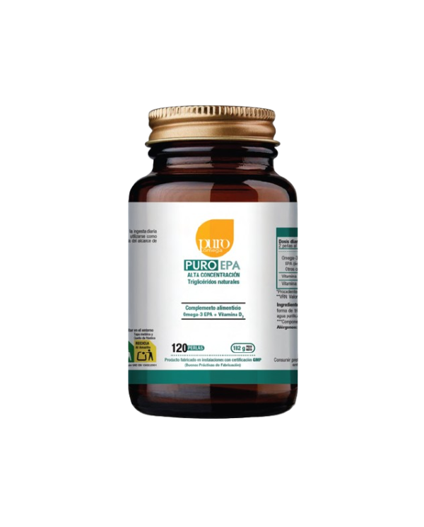 Puro epa alta concentracion 120 perlas puro omega