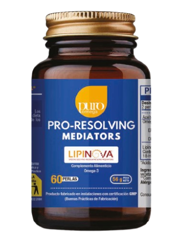 Pro-resolving mediators 60 perlas puro omega
