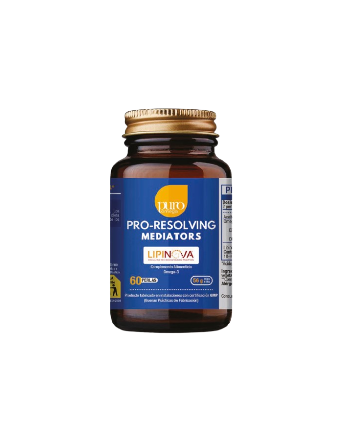 Pro-resolving mediators 60 perlas puro omega