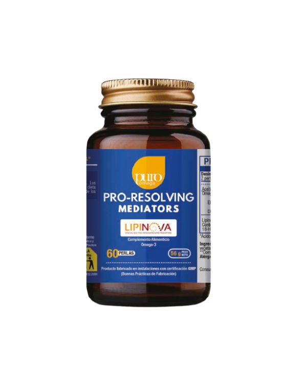 Pro-resolving mediators 60 perlas puro omega