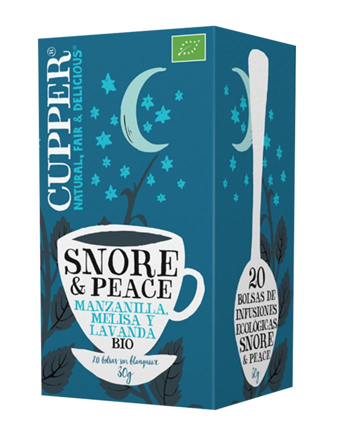 Cupper snore peace manzanilla melisa lavanda 20fil