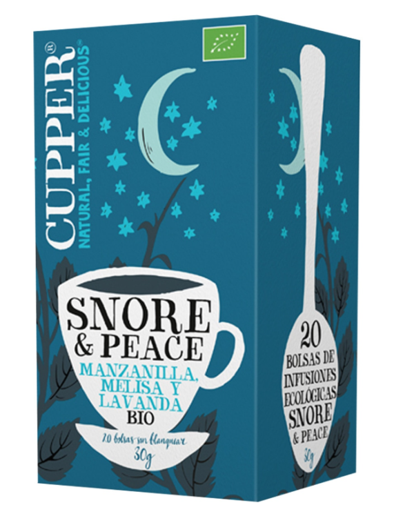Cupper snore peace manzanilla melisa lavanda 20fil