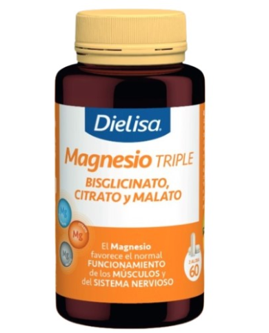 Magnesio triple bisglicinato citrato y malato 60cp