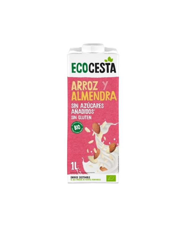 Leche arroz almendras s/a  s/g ecocesta