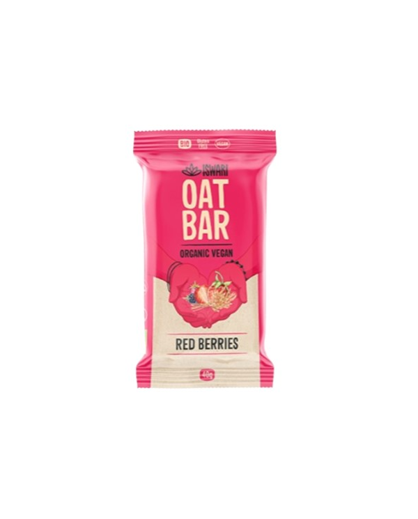 Barrita protein oat bar frutos rojos 40gr iswari