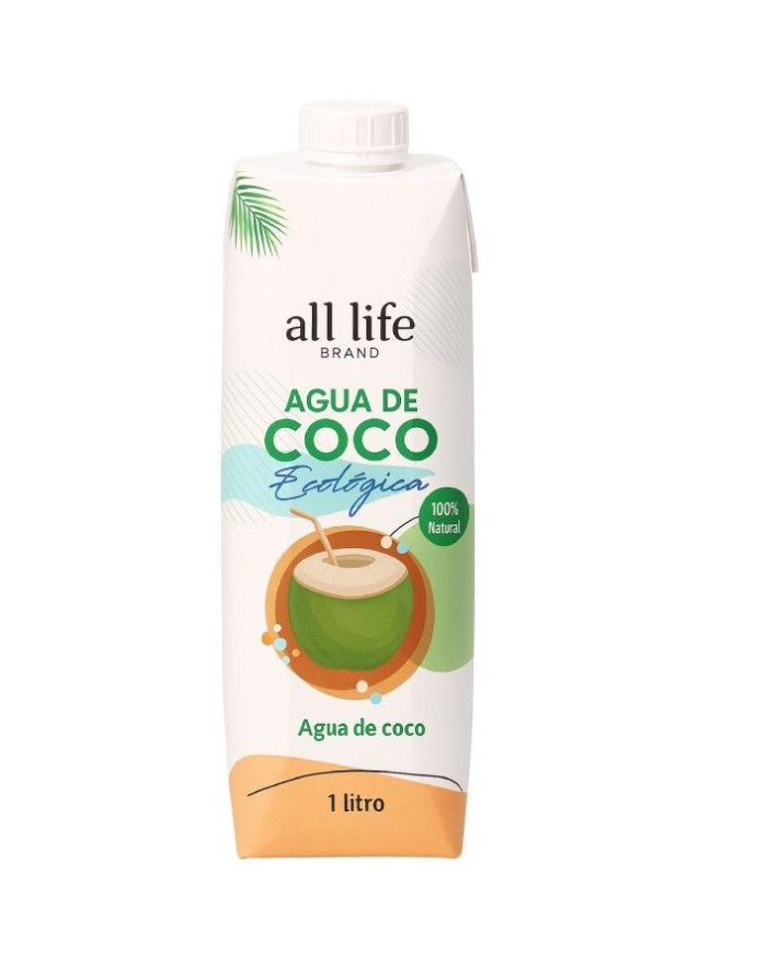 Agua coco 1l bio all life