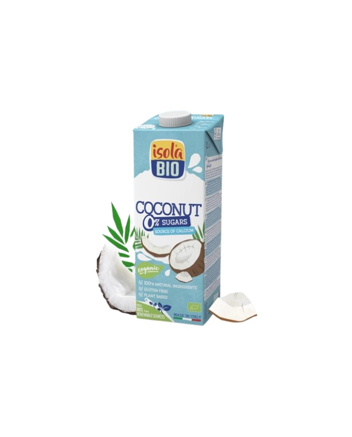 Bebida coco+calcio s/a 1l bio isola