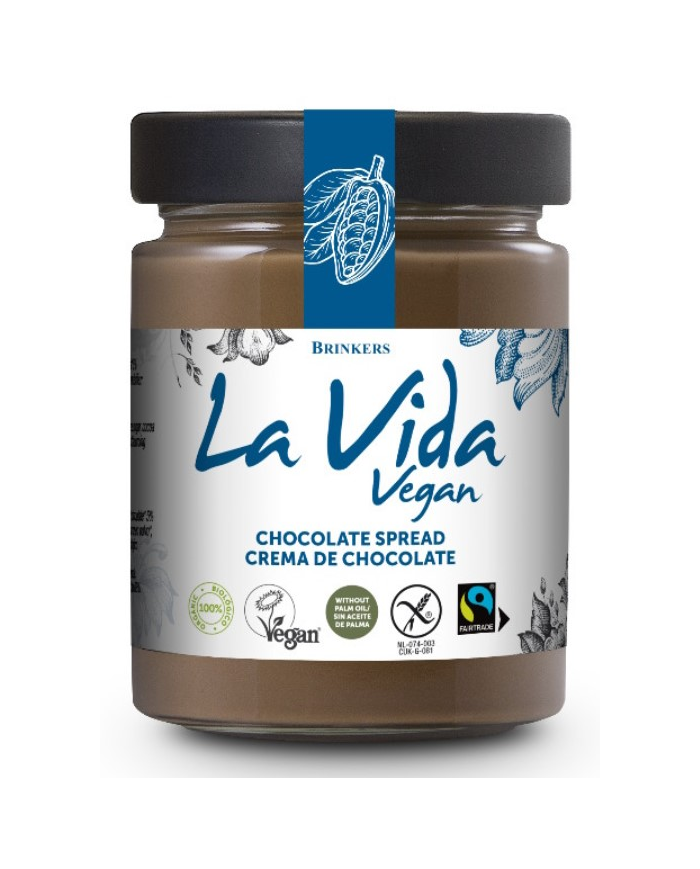Crema chocolate bio 270gr la vida vegan