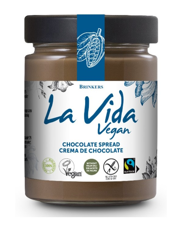 Crema chocolate bio 270gr la vida vegan