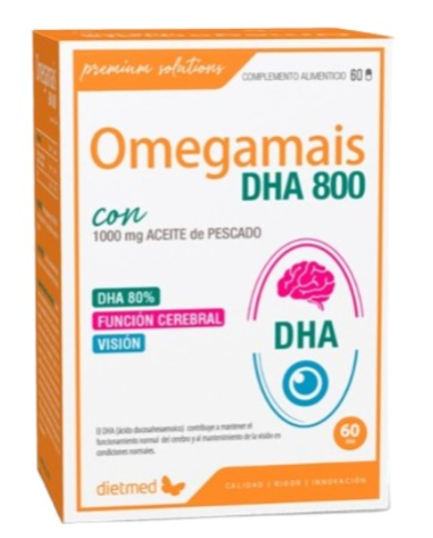 Omegamais dha 800 60 capsulas dietmed