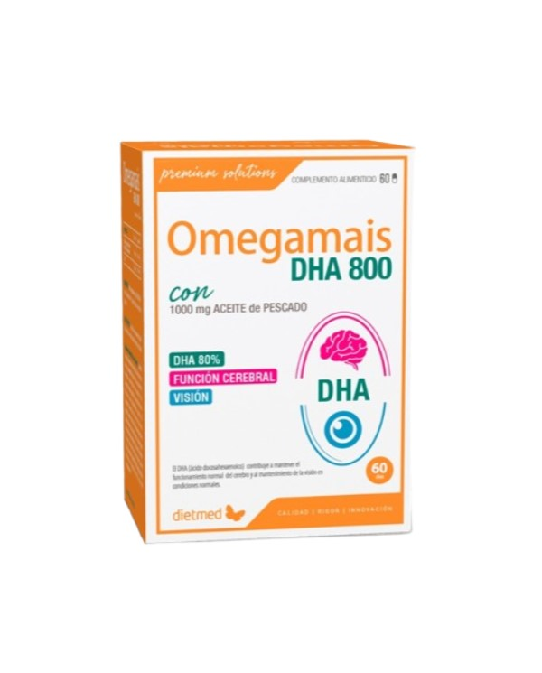 Omegamais dha 800 60 capsulas dietmed
