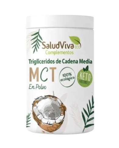 Mct polvo trigliceridos de cadena media 150gr salu