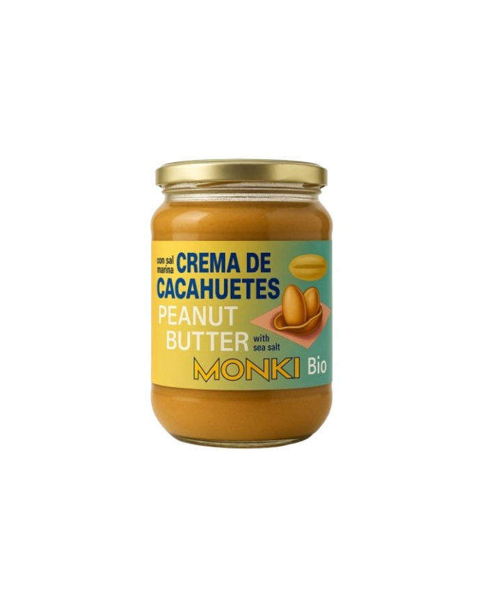 Crema cacahuete 650g monki