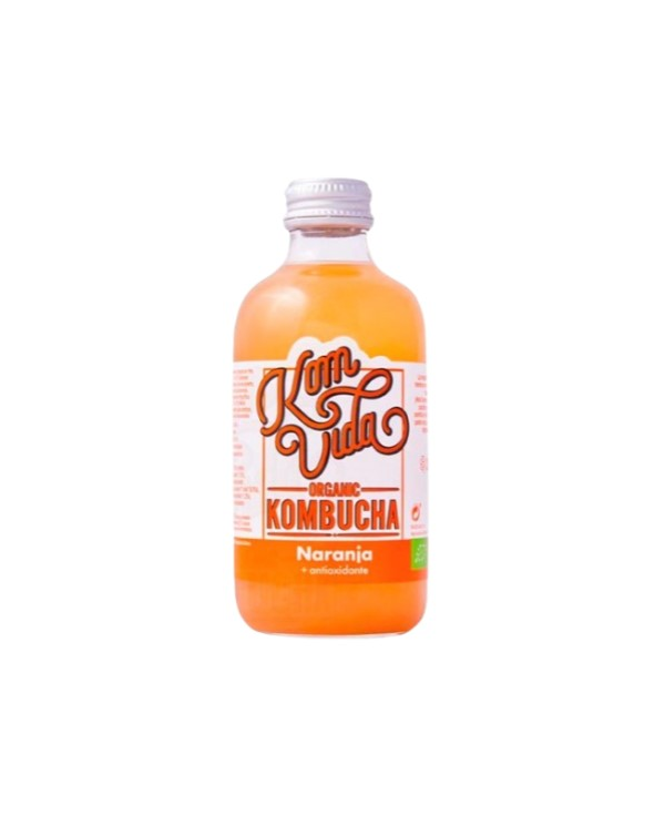 Kombucha naranja 750ml bio komvida