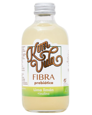 Kombucha fibra lima limon+inulina 750ml komvida