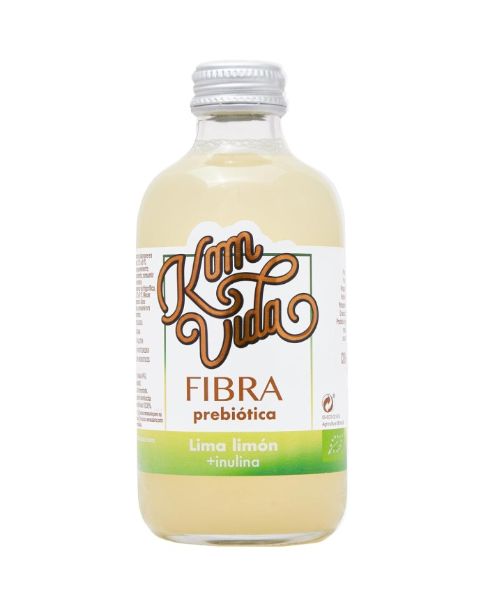 Kombucha fibra lima limon+inulina 750ml komvida