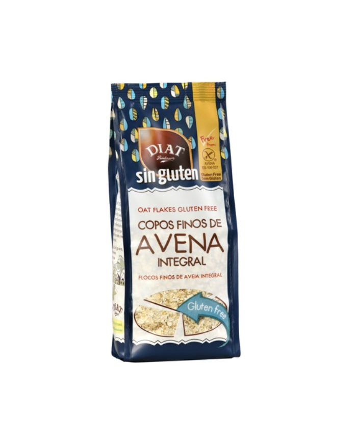 Copos avena finos integrak s/g 300gr diat radisson