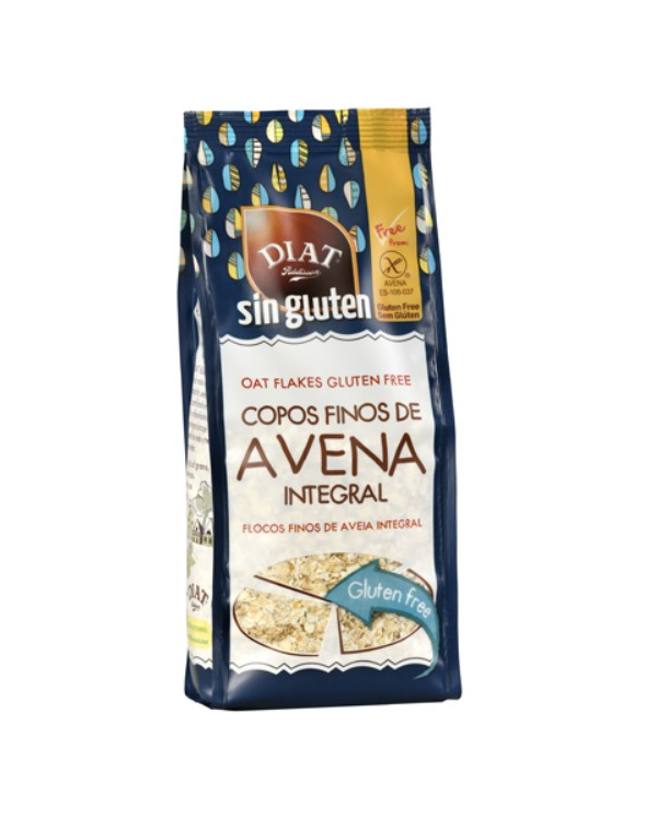 Copos avena finos integrak s/g 300gr diat radisson