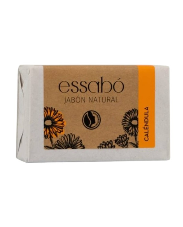Jabon calendula natural pastilla 100gr essabo