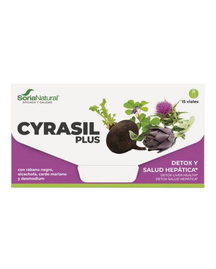 Cyrasil plus 15 viales soria natural