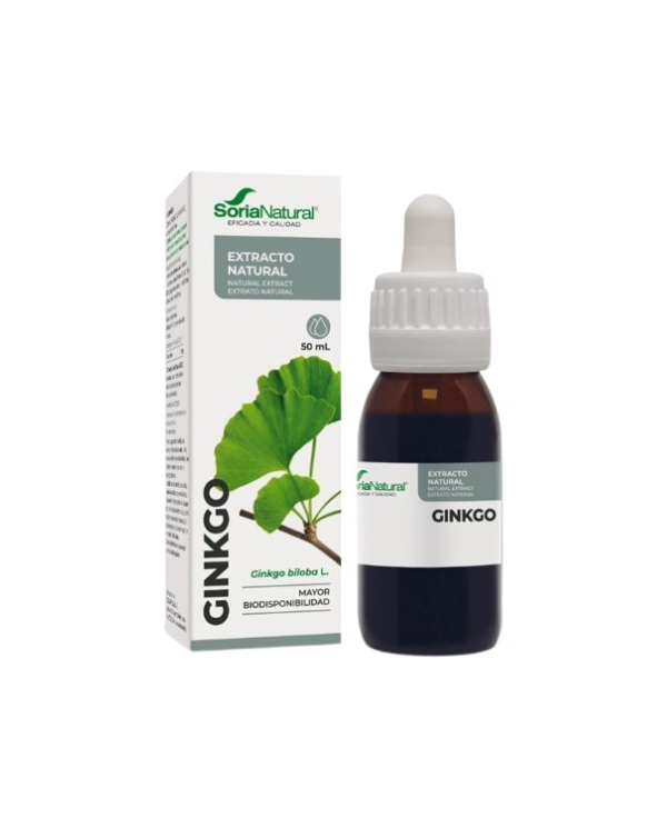 Extracto ginkgo 50ml soria natural