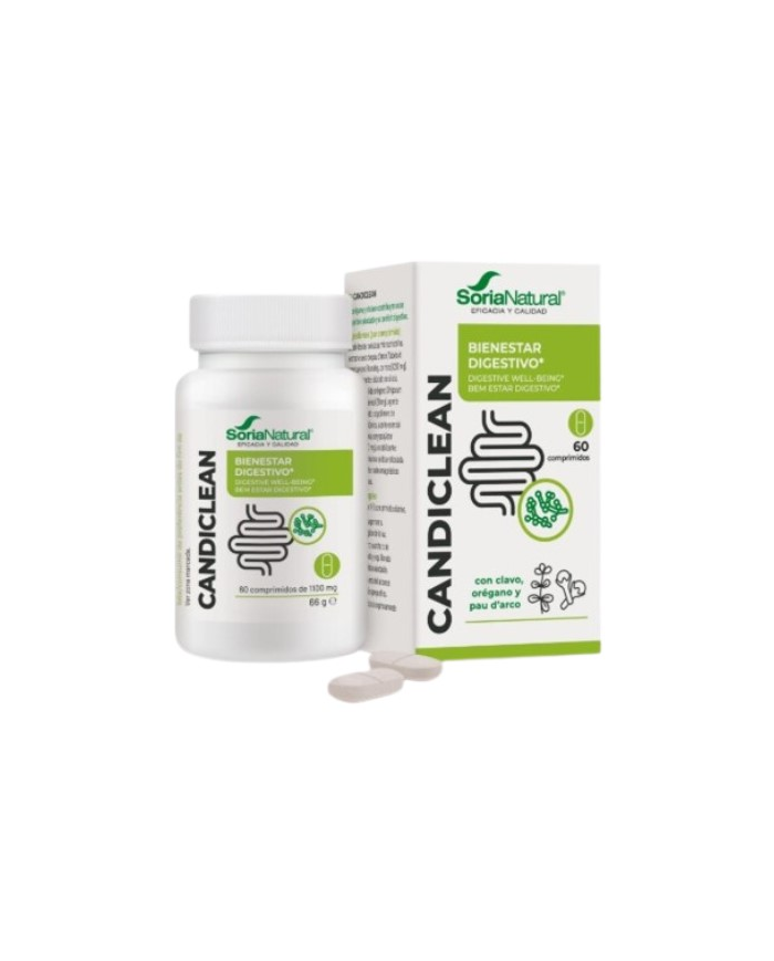 Candiclean 60comp 1000mg soria natural