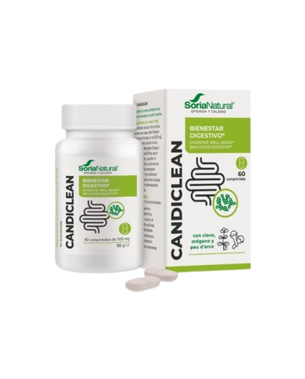 Candiclean 60comp 1000mg soria natural
