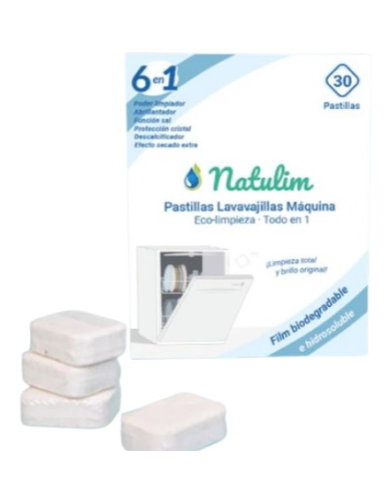 Lavavajilla 30 pastillas maquina natulim