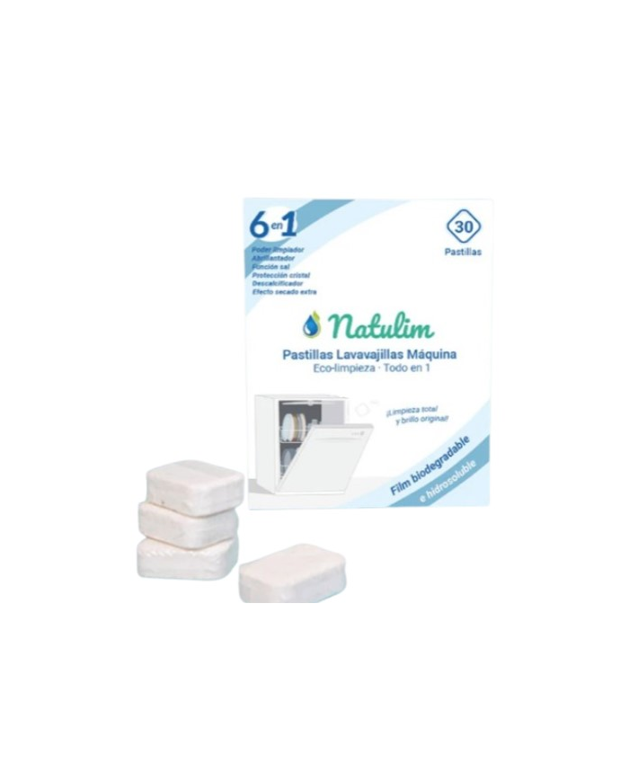 Lavavajilla 30 pastillas maquina natulim