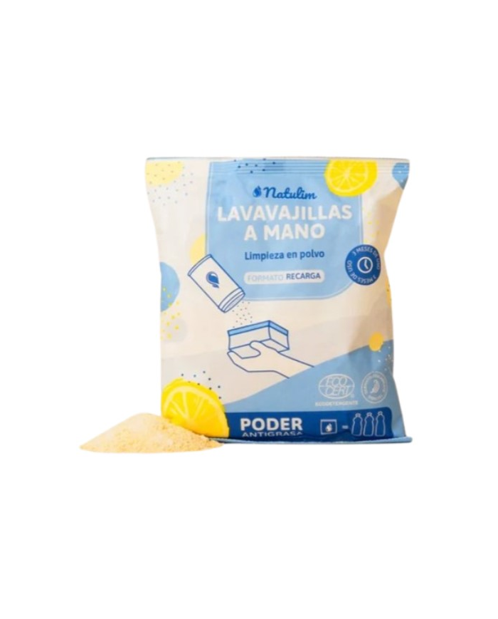 Lavavajilla mano recarga 250gr natulim