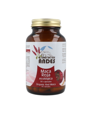 Maca roja 90caps eco el oro de los andes