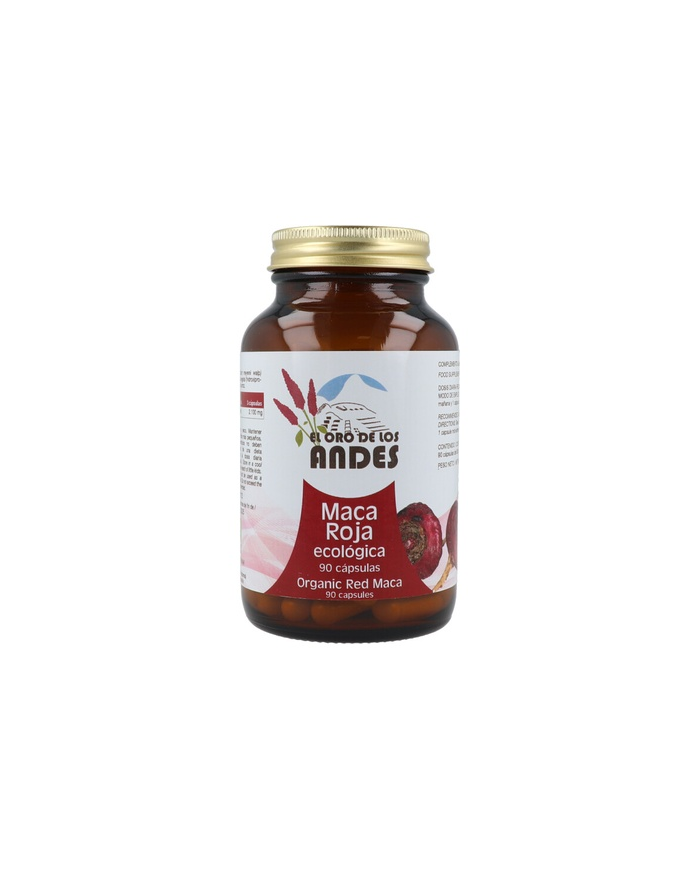 Maca roja 90caps eco el oro de los andes